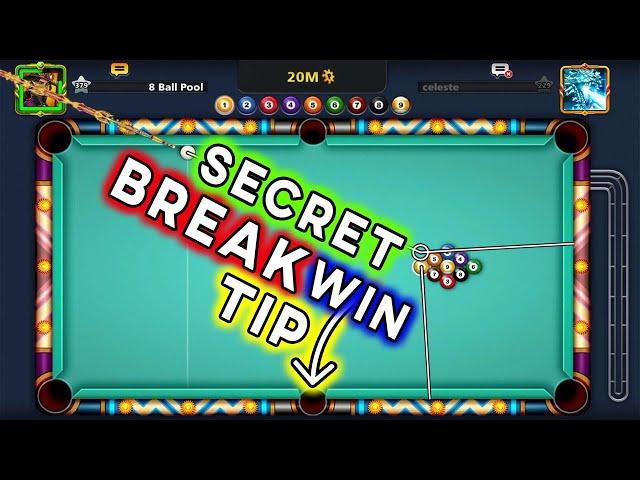 Secret Break Win Tip 9 Ball Pool Trick Shots Legendary Cue 1 Shot=Win