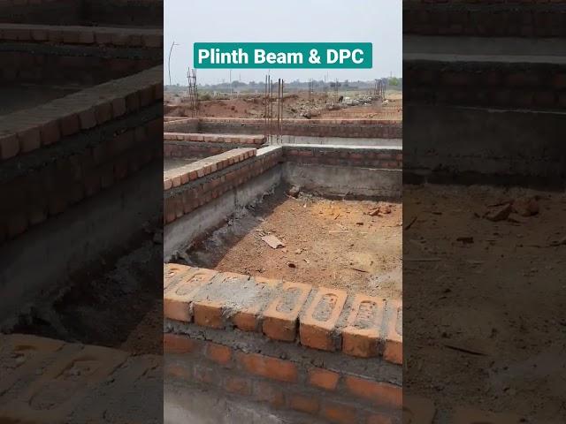 # Plinth Beam to DPC Brickwork # Water Curing # House Construction steps by ME @ Subscribe