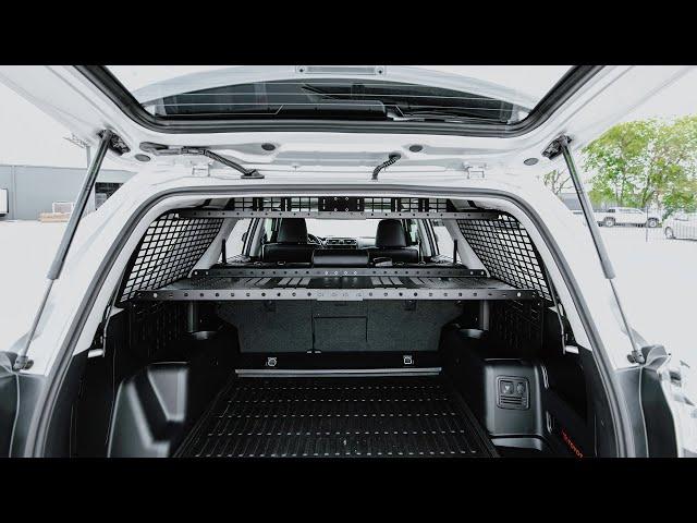 2010+ 4Runner Interior Rear Molle Panel Overview