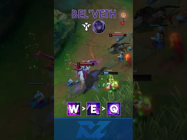 New Bel'Veth Support Being Played In Korean Solo Queue #shorts #leagueoflegends