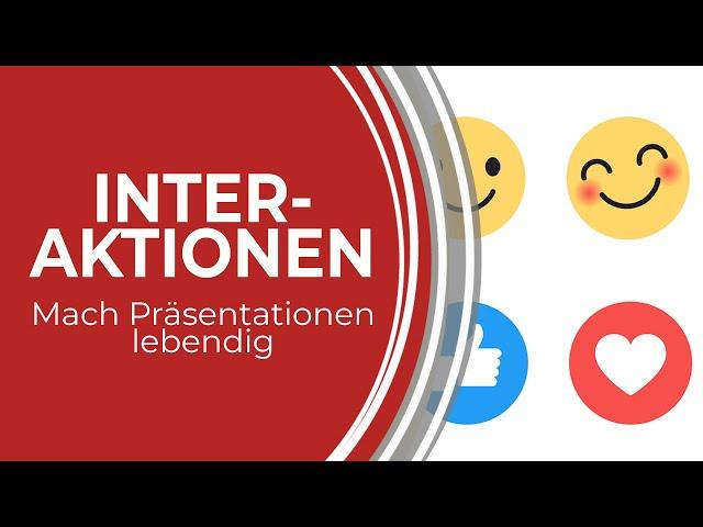 Interaktionen: So machst du deine Online-Präsentationen lebendig