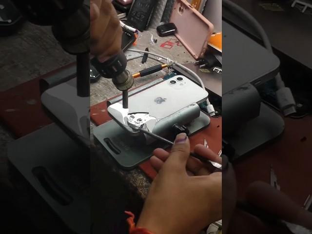 iPhone 12 back glass broken replacement  #broken #glass #change #shortvideo #repairing #iPhoneshort