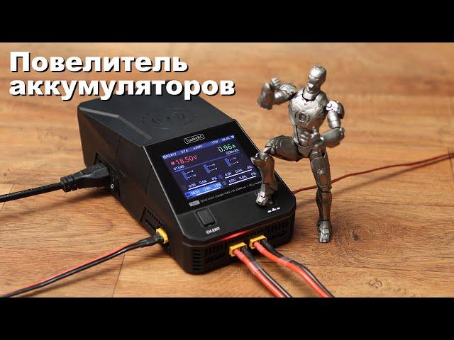 Флагман от ToolkitRC - 4х канальное балансное зарядное устройство Q6AC