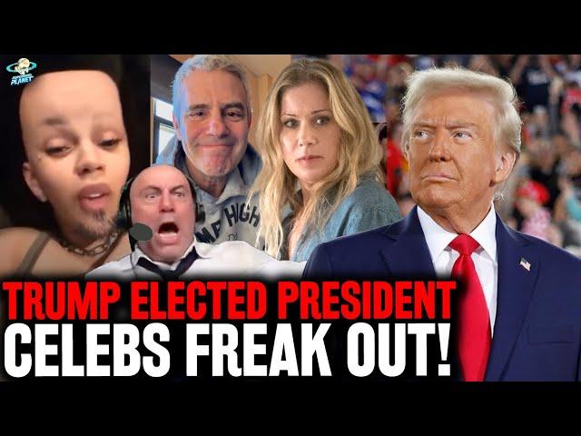 Donald Trump Elected As 47th President - Celebrities React & FREAK OUT!