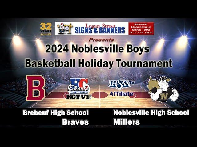 Brebeuf vs Noblesville | Game 1 | Noblesville Boys Holiday Tourney