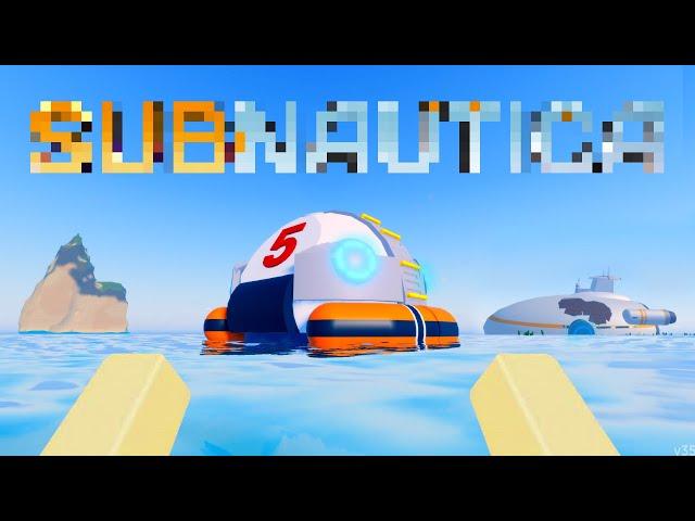 Someone Made Subnautica In ROBLOX And It's SO CURSED!