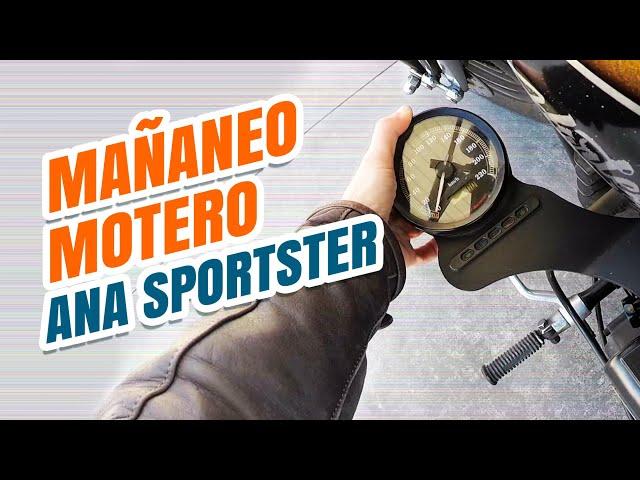 Ana Sportster Una mañana de Motos