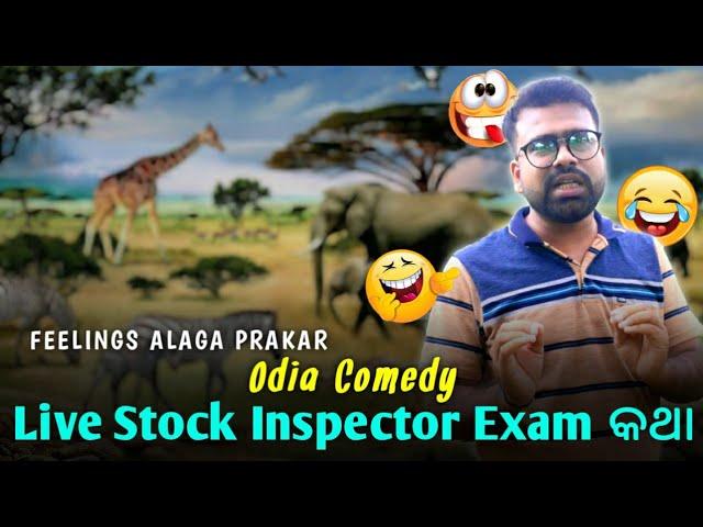 Live Stock Inspector Exam // Odia Comedy//Feelings Alaga Prakar #shorts #ytshorts #odiacomedy