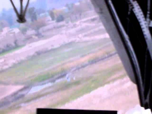 CH-53 Leaving Jalalabad 2004