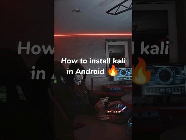 How To Install Kali Linux In Android Easy Steps Step-By Step|#hack #cybersecurity #kalilinux