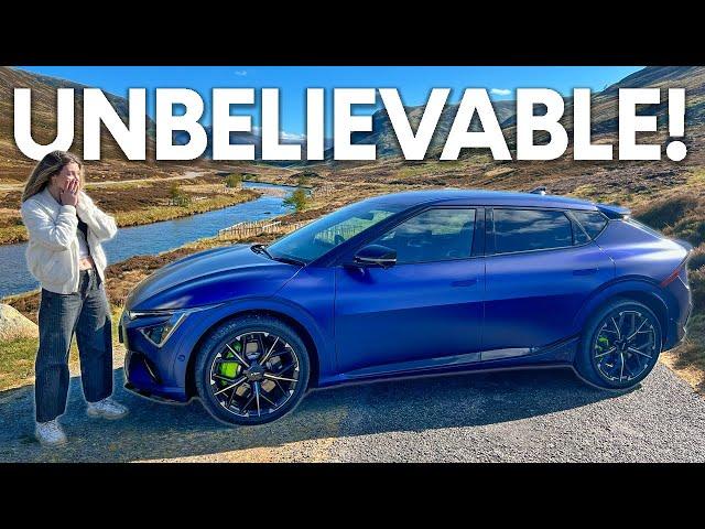 The practical family electric car that offers SUPER car performance | Kia EV6 GT