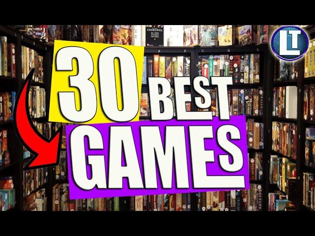 TOP 10 BOARD GAMES Of ALL TIME 2021 from Legendary Tactics / 30 best tabletop games