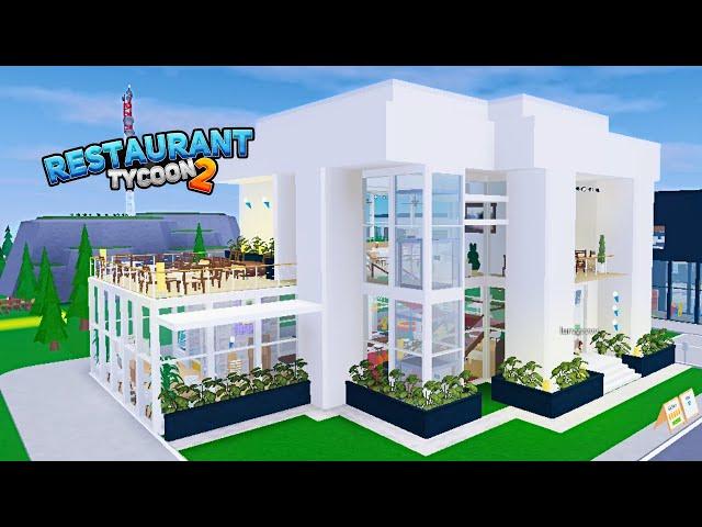 2x SpeedBuild of Architectural Design in Restaurant Tycoon 2 - Roblox