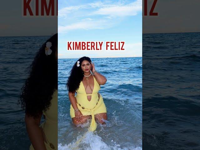 "Kimberly Feliz: Inspiring Plus-Size Model & Brand Ambassador - Biography & Journey"