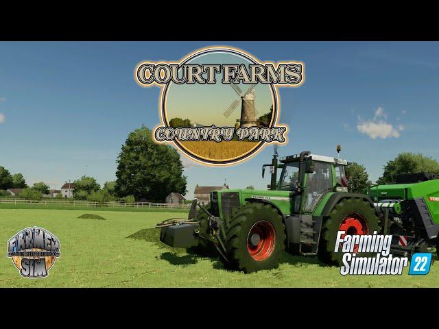 NEW SERIES! - Let's Begin! - Court Farms Country Park - Episode 1 - Farming Simulator 22