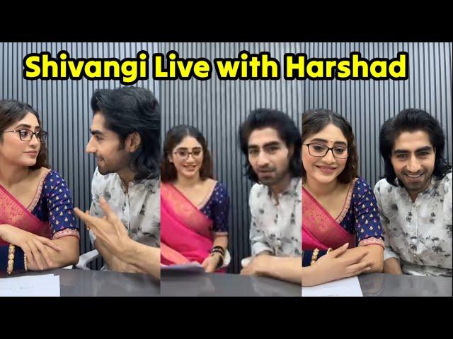 Shivangi Joshi livewith Harshad Chopra Talking about their1new show BALH