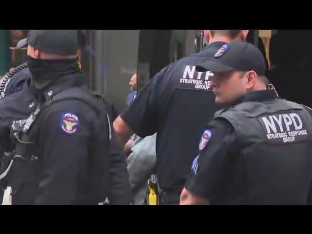 Thousands protest ICE raids in NYC and across the U.S.