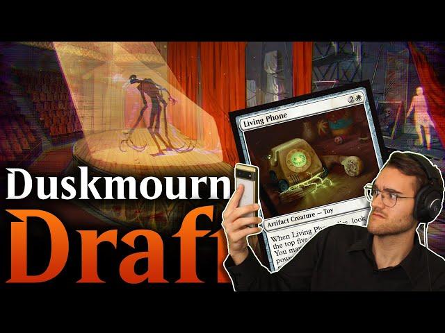 The Phones are ALIVE | Duskmourn Early Access Draft | Magic Arena