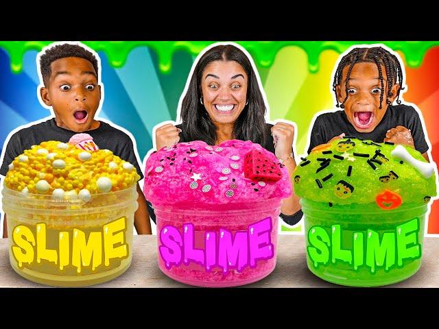 MAKING GIANT FLUFFY SLIME WITH THE PRINCE FAMILY CLUBHOUSE