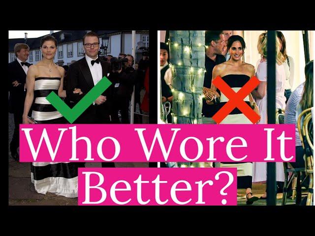 Who Wore It Better? Meghan Markle Copying Royal Fashion from Kate Middleton, Crown Princess Victoria