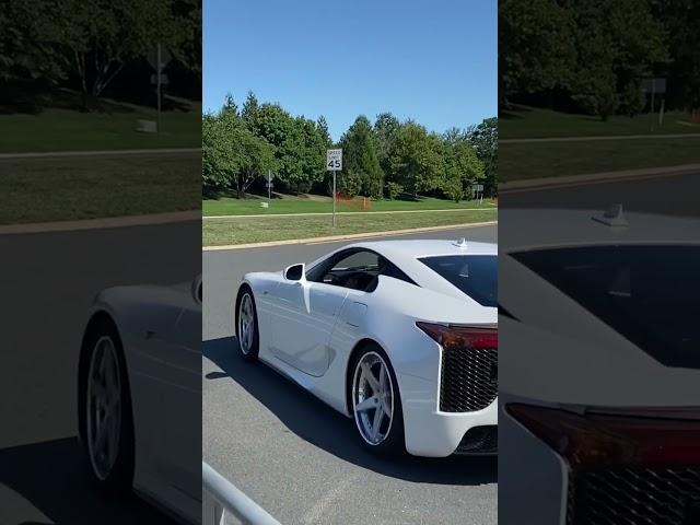 LEXUS LFA ACCELERATION!! AMAZING V10 SOUND!! #yamaha #f1 #shorts