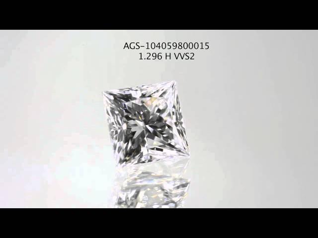 1 carat Super Ideal A CUT ABOVE Princess Diamond from Whiteflash
