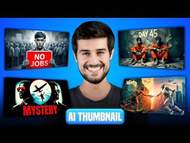 AI Magic : Create Viral Thumbnails Using 100% Free Tools In 10 Mins.