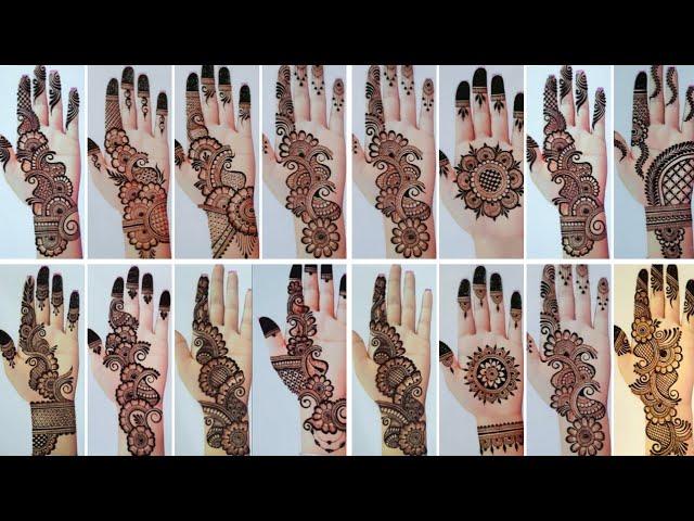 easy top Arabic mehndi design-weddingDulhan special #mehndidesign-simple#henna #madhi#eid #mehandi