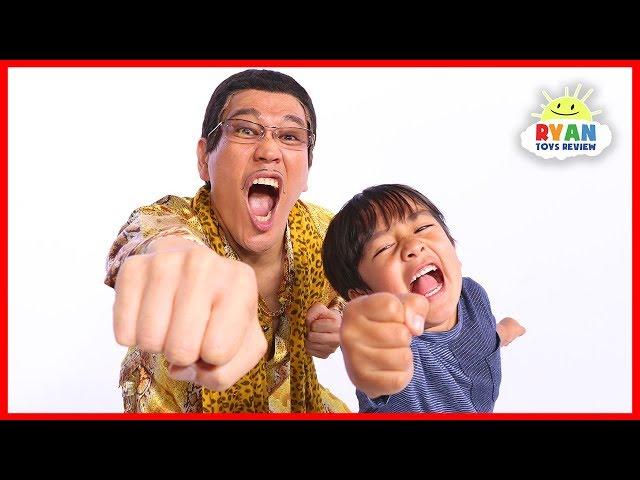 PPAP(Pen Pineapple Apple Pen)Quiz Challenge Ryan VS PIKOTARO