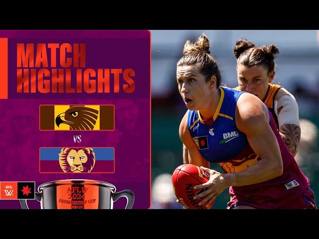 Hawthorn v Brisbane Highlights | Qualifying Final, 2024 | AFLW