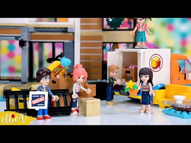 It's moving day!!! Making furniture for Sophie & Henry's new home | Custom LEGO build