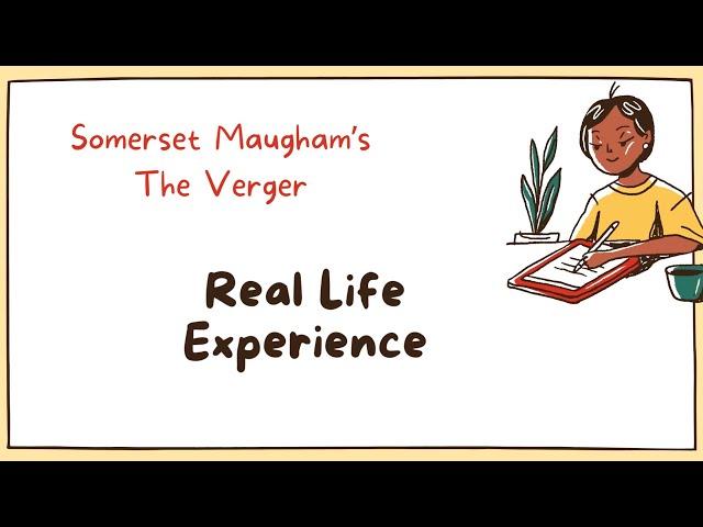Real Life Experience "The Verger" Assertive Skills