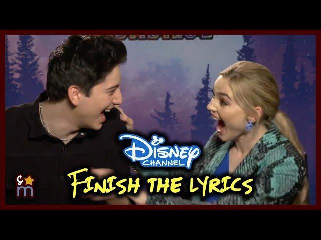 Finish the Disney Channel Lyrics Challenge with ZOMBIES 2 Cast