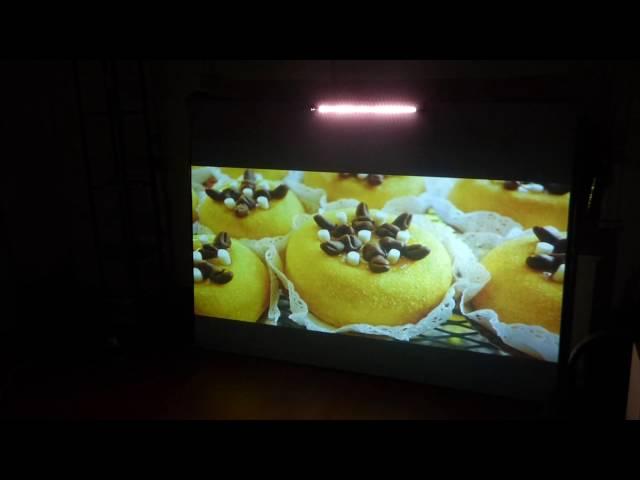 NEC VT 595 2000 SVGA 600 X 800 720p 10 FT BACK VS CRYSTAL EDGE SCREEN PAINT