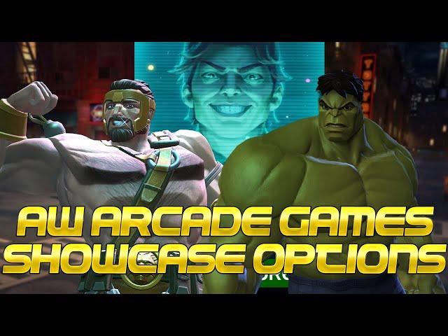 AW Arcade Games Options Showcase Options | October 2024| Marvel Contest of Champions