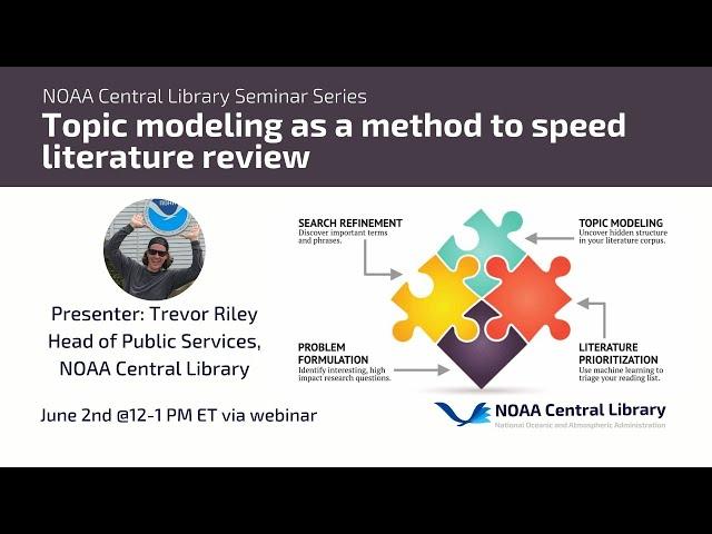 Topic modeling as a method to speed literature review