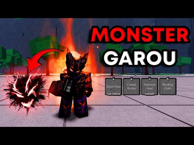 MONSTER GAROU Update Gameplay in Ranked || The Strongest Battlegrounds