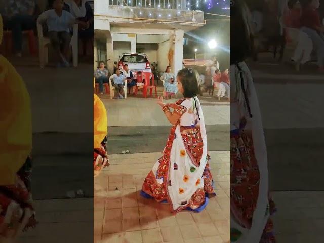 My Daughter ( Spruha) Playing Garba | Navratri 2022 | #vlog #shorts