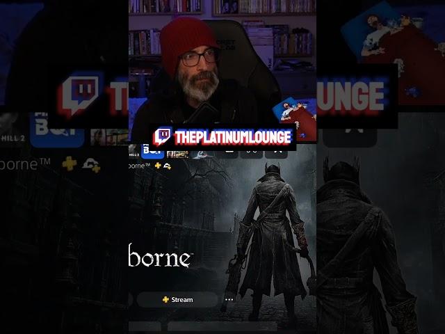 Seconds after the Bloodborne Platinum.....  #twitch #shorts #bloodbornegameplay #yharnam