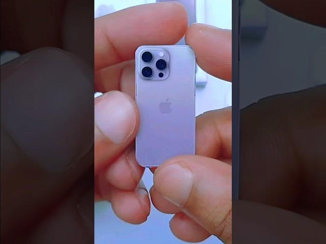 iPhone 15 pro max miniature unboxing 