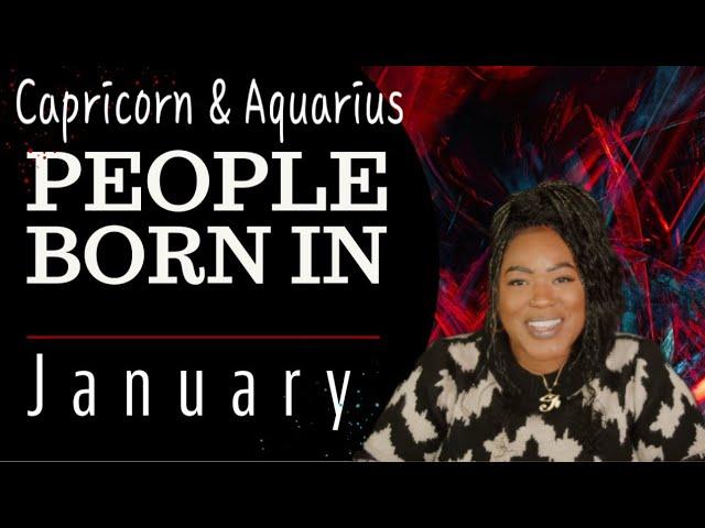 CAPRICORN & AQUARIUS | PEOPLE BORN IN JANUARY | YOUR WEEKLY TAROT READING: DECEMBER 9 - 15