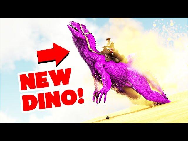 This NEW DINO Was 100% Made For Stealth Raids! (Ark Survival Evolved)