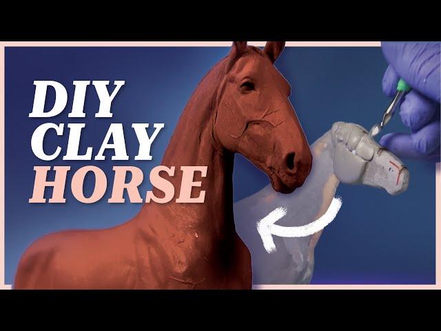 How to Make Your Own Clay Horse Sculpture (THE BASICS)