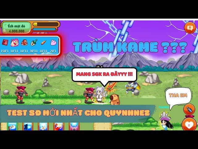 Ngọc Rồng Online - Test sd kame cho Quynhnez , Liệu set thường có out trình SKH ??