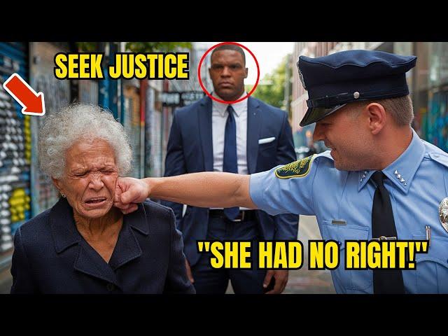 Racist Officer Attacks Elderly Woman – Her Son’s Courage Exposes a Corrupt System.