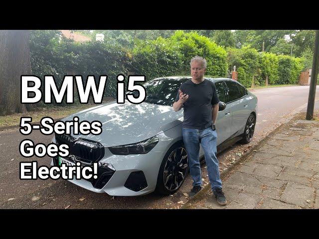 BMW i5 2024 Review: The motorway-munching 5-series is back, only this time it's electric! | WhichEV