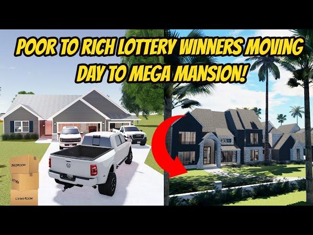 Greenville, Wisc Roblox l Poor to Rich Mansion Moving Day Roleplay