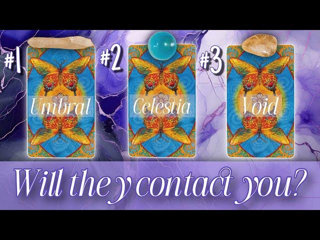 Will They Contact You?  Pick a Card Tarot Reading (No Contact, Ex, Seperation, Ignoring)