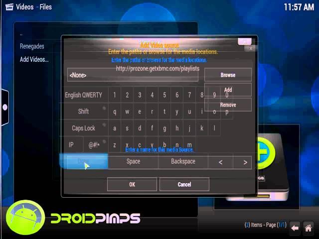 How to Install Prozone IPTV Playlist on Kodi