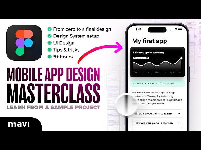 Design an App from Scratch in Figma (Tutorial)